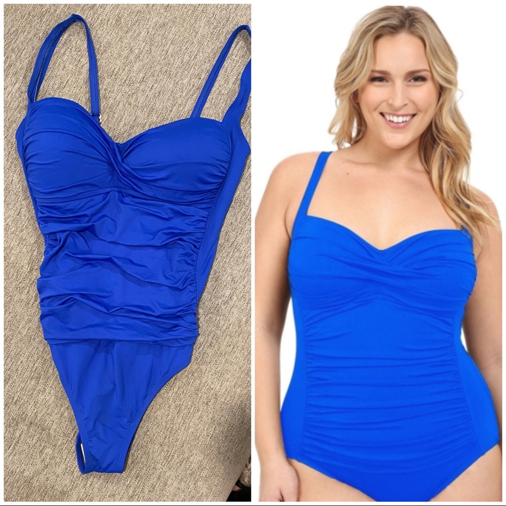 La Blanca: Island Goddess Sweetheart 👙 Sz: 16W - Picture 2 of 8